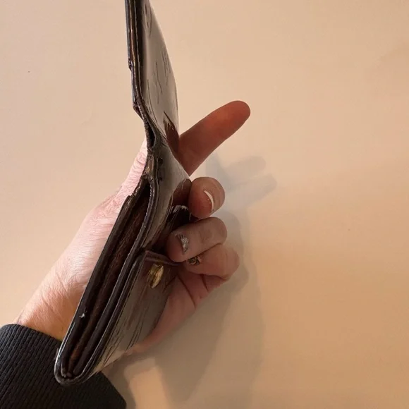 Louis Vuitton Elise Vernis‎ Monogram Wallet Amarante - Picture 11 of 14